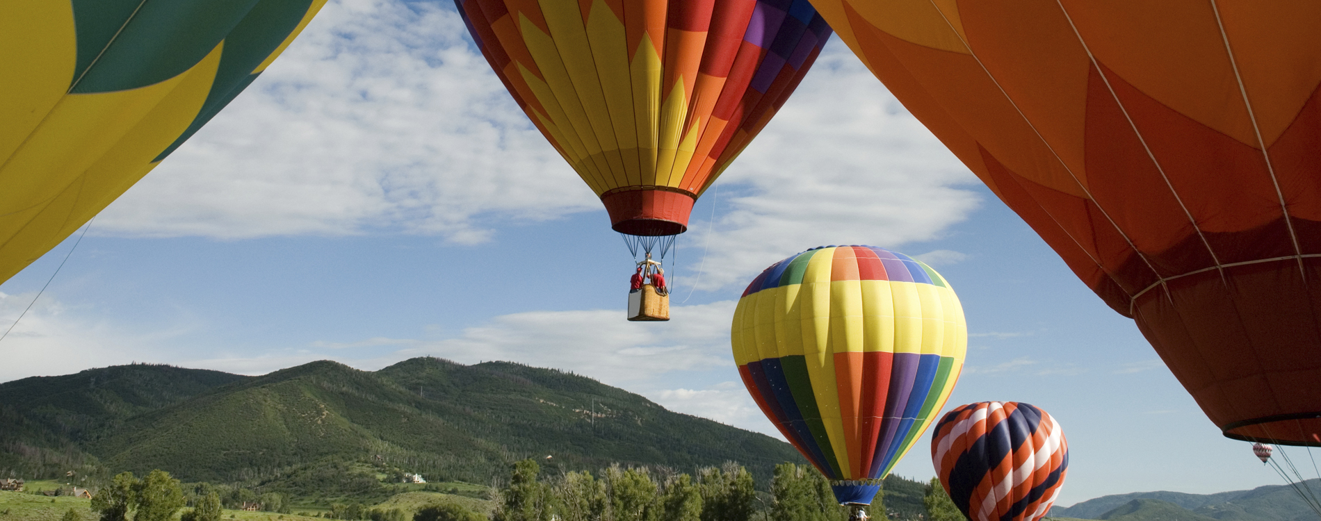 Steamboat Springs, CO - Balloons Over Steamboat Springs