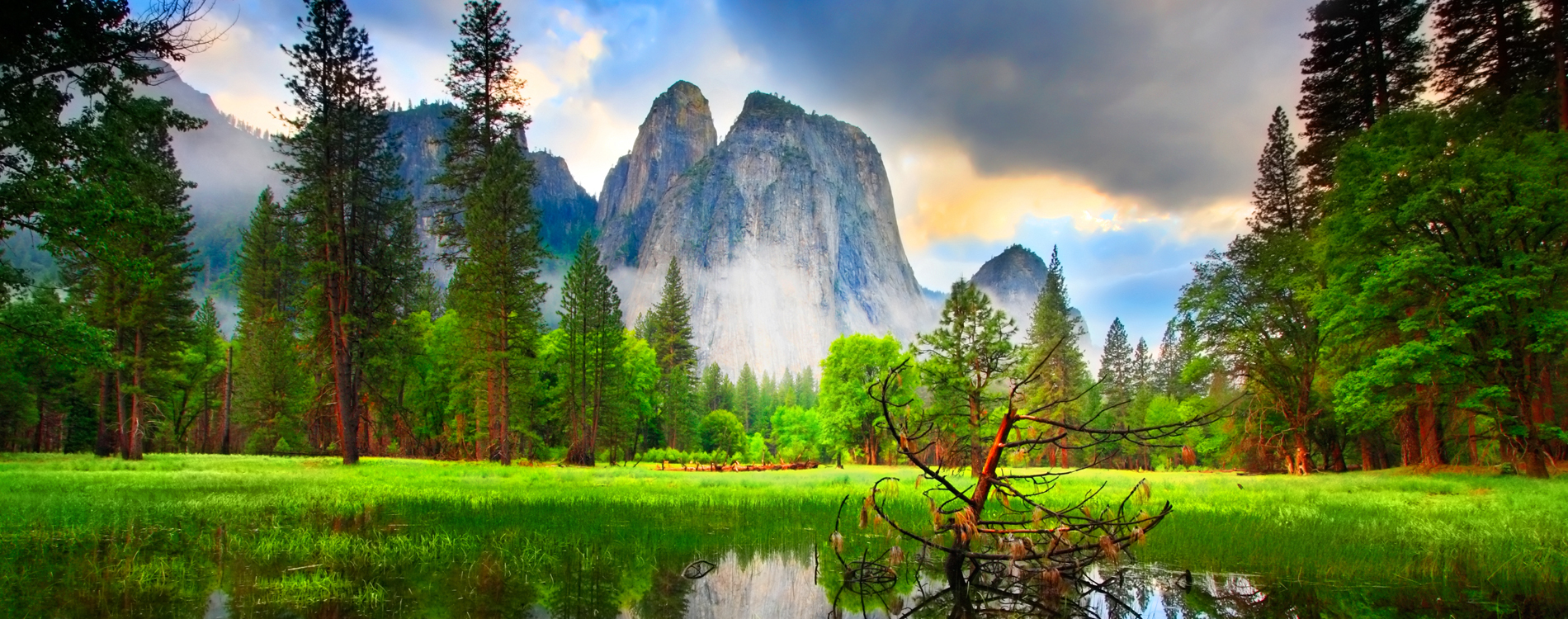 Yosemite National Park - Cathedral Rocks